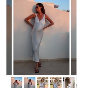 Bumpsuit Vintage Slip Dress - Ice Blue